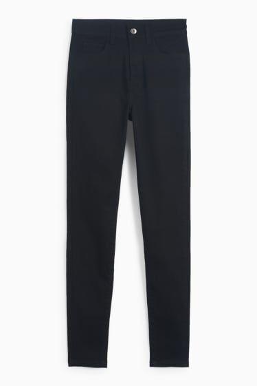 Femmes - Jegging jean - high waist - noir