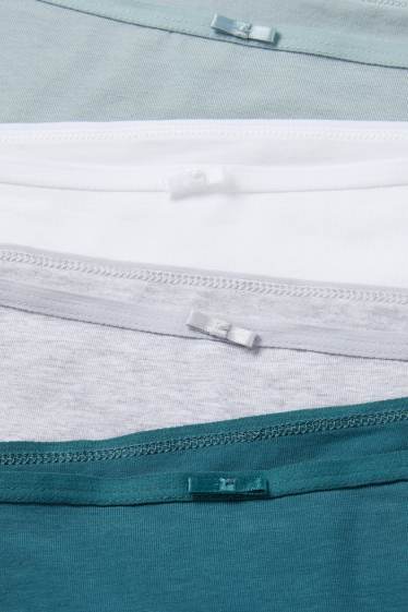 Femmes - Lot de 4 - culottes - vert