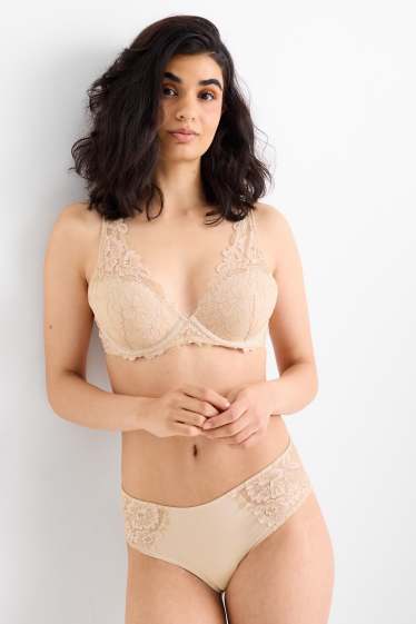 Dames - Hipster - licht beige