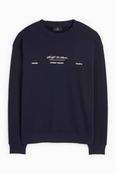 Herren - Sweatshirt - dunkelblau