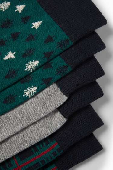 Men - Socks - dark green