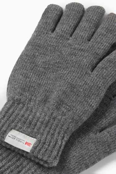 Men - Gloves - gray