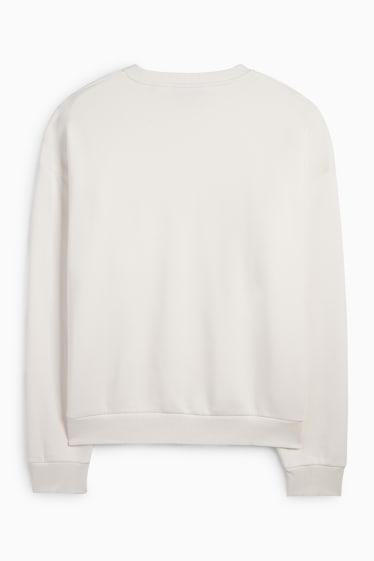 Herren - Sweatshirt - cremeweiß