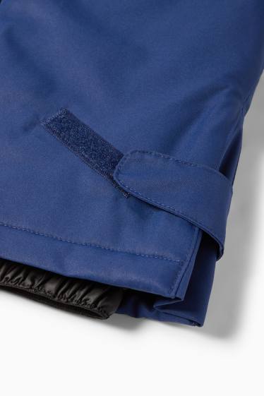 Enfants filles - Pantalon de ski - imperméable - bleu foncé