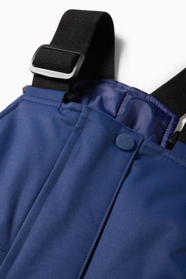 Enfants filles - Pantalon de ski - imperméable - bleu foncé