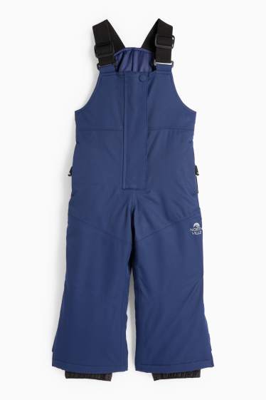 Enfants filles - Pantalon de ski - imperméable - bleu foncé