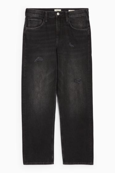 Men - Relaxed jeans - black