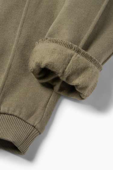 Bébés garçons - Lot de 3 - pantalons de jogging bébé - blanc / vert