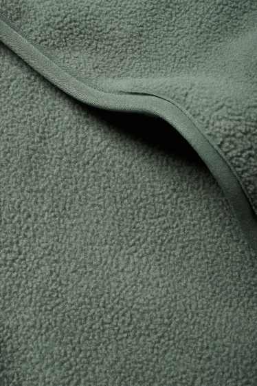 Men - Fleece jacket - dark green