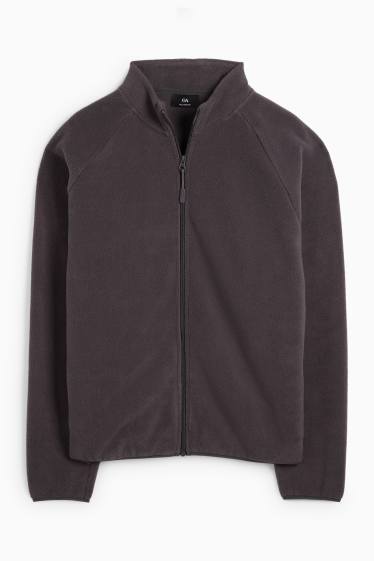 Uomo - Giacca di pile - grigio scuro