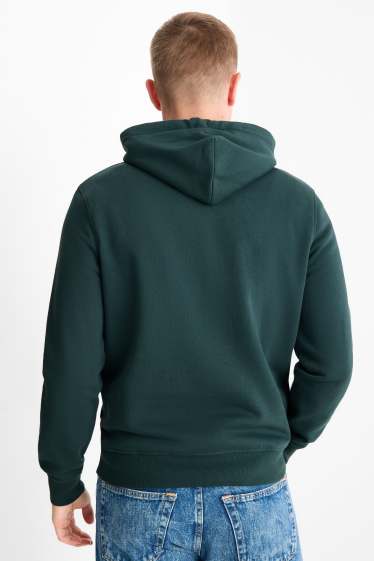 Men - Hoodie - dark green