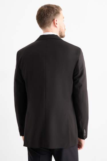 Bărbați - Sacou modular - regular fit - Flex - amestec de lână - LYCRA® - negru