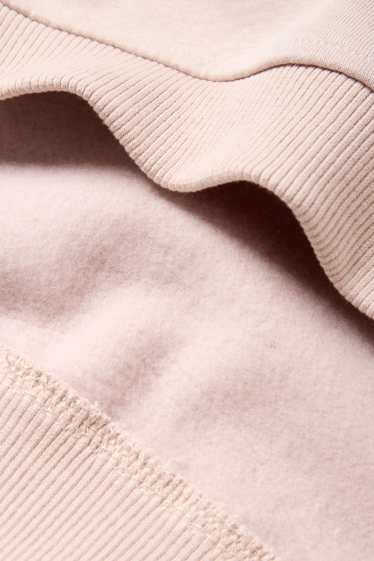 Enfants filles - Sweat orné de pierres de strass - rose