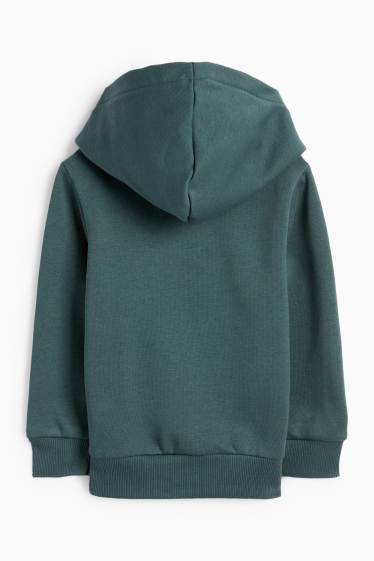 Kinder Jungen - Dino - Hoodie - dunkelgrün