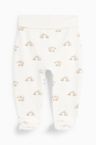 Unisex - Os polar - conjunt per a nounat - 2 peces - beix