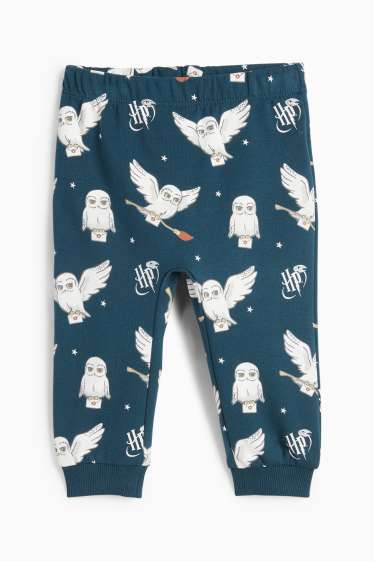 Unisex - Harry Potter - babypyjama - 2-delig - donkerblauw / wit