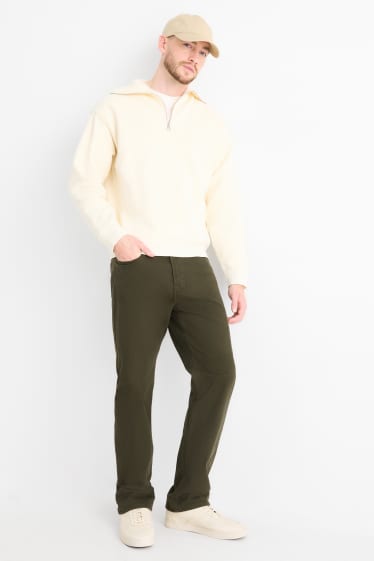 Home - Pantalons tèrmics - regular fit - verd fosc