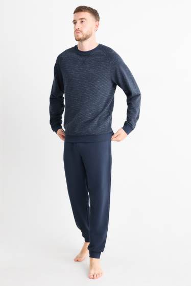 Bărbați - Pijama - albastru închis