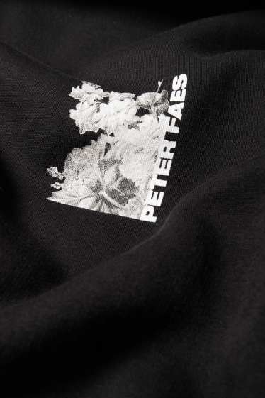 Herren - Hoodie - Pieter Faes - schwarz