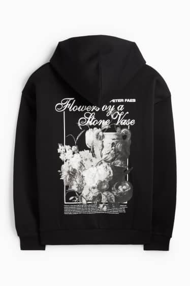 Herren - Hoodie - Pieter Faes - schwarz
