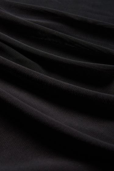 Dames - Body - mesh - zwart