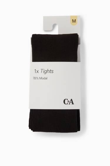 Women - Tights - black