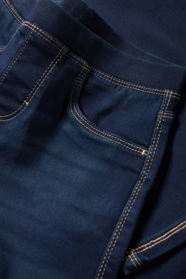 Bambine - Jeggings a gamba larga - jeans blu scuro