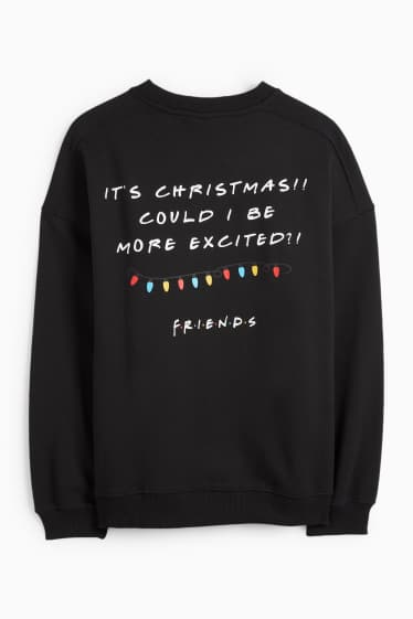 Damen - Weihnachts-Sweatshirt - Friends - schwarz
