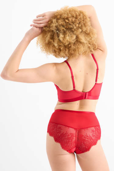 Damen - Slip - rot