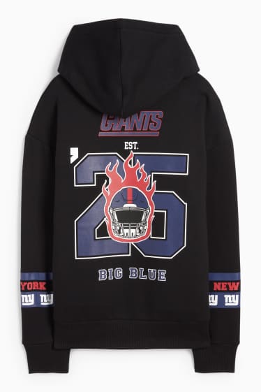 Děti - chlapci - NFL New York Giants - mikina s kapucí - černá