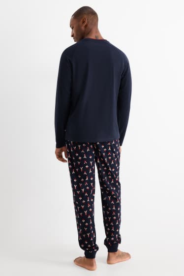 Home - Pijama nadalenc - blau fosc