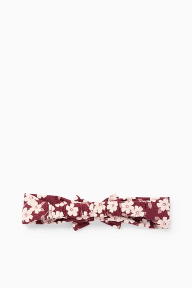 Neonate - Fiorellini - completo per neonate - Broderie Anglaise - 3 pezzi - rosa