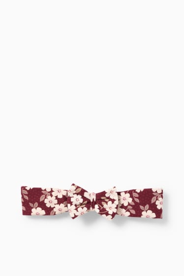 Neonate - Fiorellini - completo per neonate - Broderie Anglaise - 3 pezzi - rosa