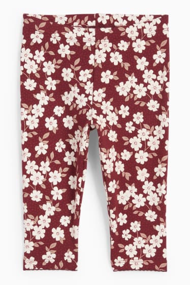 Neonate - Fiorellini - completo per neonate - Broderie Anglaise - 3 pezzi - rosa
