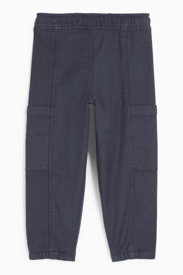 Kinder Jungen - Thermo-Cargohose - dunkelblau