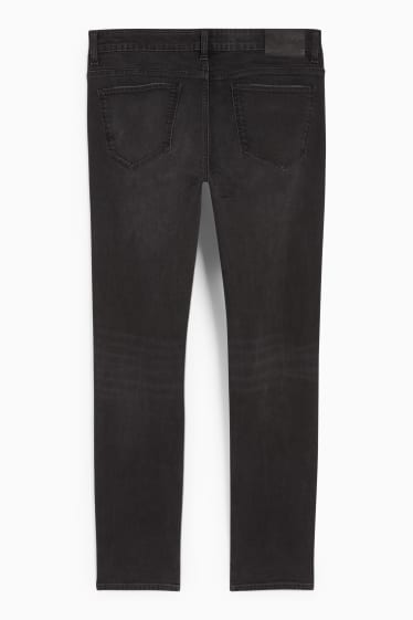 Pánské - Skinny jeans - džíny - tmavošedé