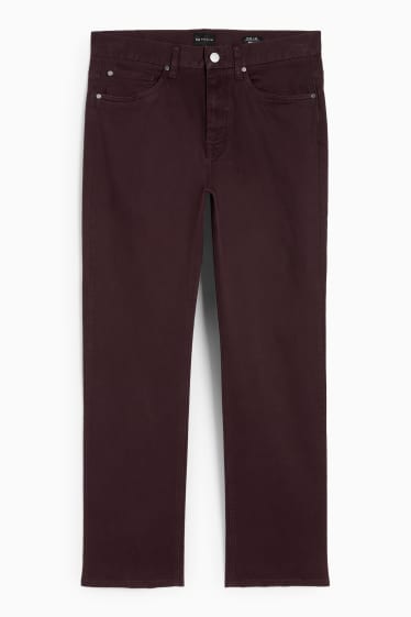Hommes - Pantalon - regular fit - violet