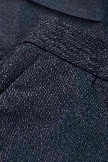 Heren - Broek uit het combi-systeem - slim fit - Flex - donkerblauw