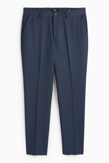 Heren - Broek uit het combi-systeem - slim fit - Flex - donkerblauw
