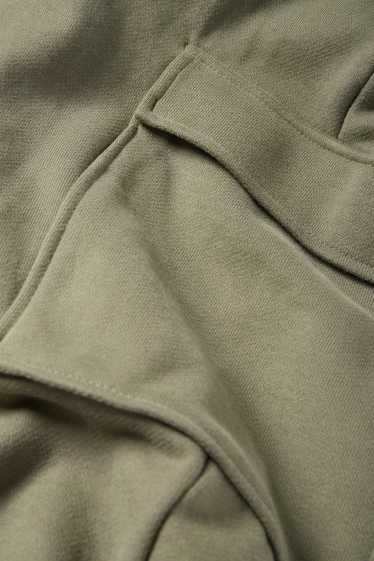 Herren - Cargo-Jogginghose - khaki