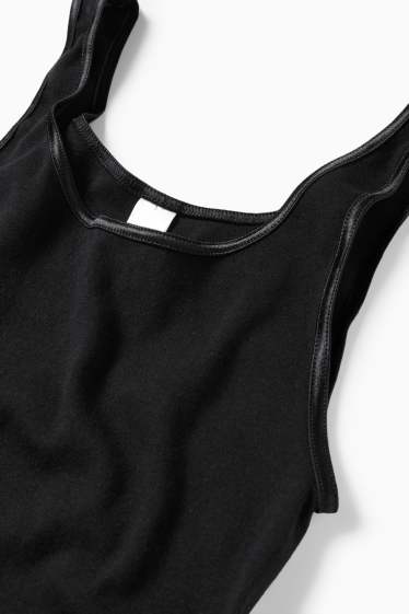 Donna - Confezione da 2 - canotta - nero