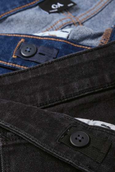 Nen - Paquet de 2 - skinny jeans - blau/negre