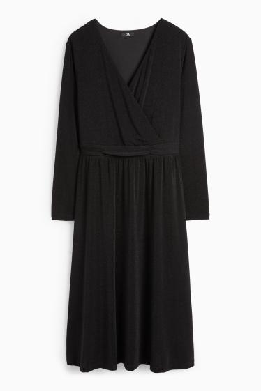 Femmes - Robe portefeuille - noir