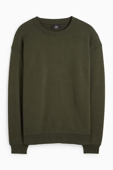 Heren - Sweatshirt - donkergroen
