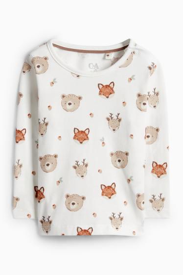 Baby Buben - Wildtiere - Baby-Outfit - 3 teilig - braun