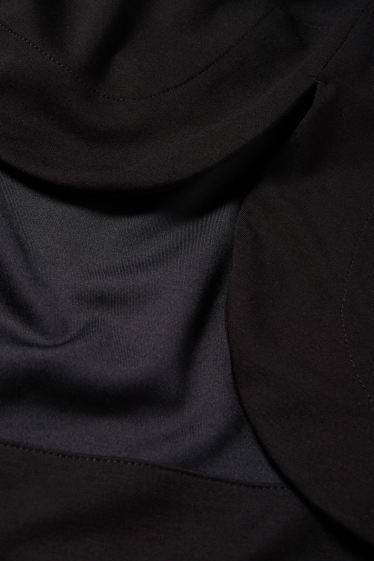 Damen - Basic-Hoodie - schwarz