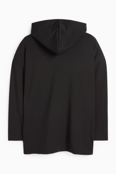 Damen - Basic-Hoodie - schwarz