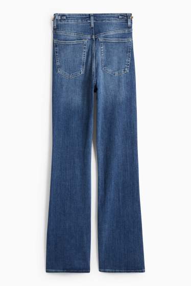 Femmes - Flared jean - high waist - LYCRA® - jean bleu