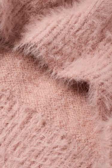 Enfants filles - Nœud - pull - rose