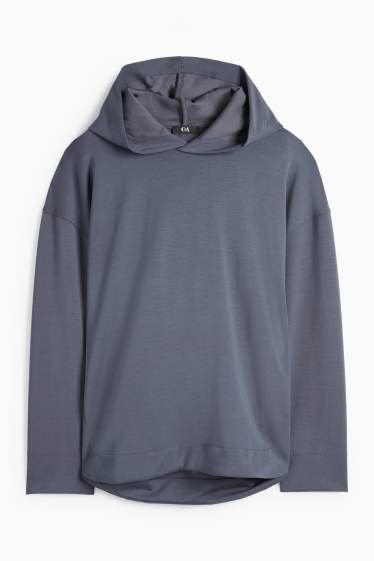 Damen - Basic-Hoodie - dunkelblau